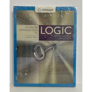 A Concise Introduction To Logic 13th Edition By Hurley, Watson New Sealed Book